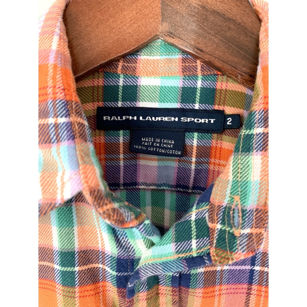 Ralph Lauren Sport Plaid Button Down - Picture 2 of 4